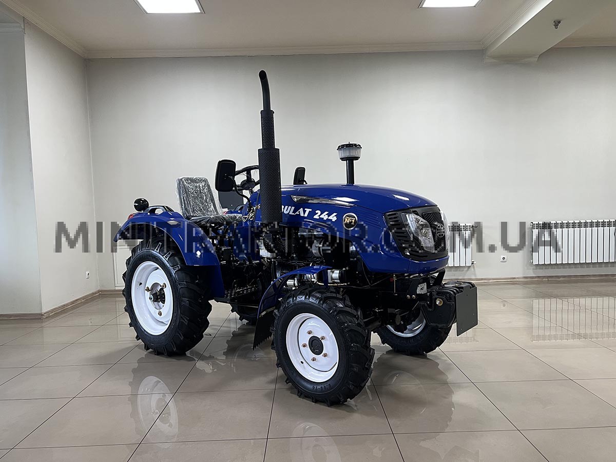 МІНІТРАКТОР БУЛАТ - 244 NEW. ГІДРОПІДСИЛЮВАЧ КЕРМА