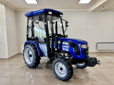МІНІТРАКТОР FOTON-LOVOL ТЕ-244 З КАБІНОЮ. РЕВЕРС та ШИРОКІ КОЛЕСА